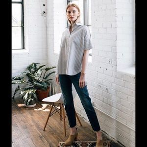 Tradlands Box Top Harbor Stripe XS